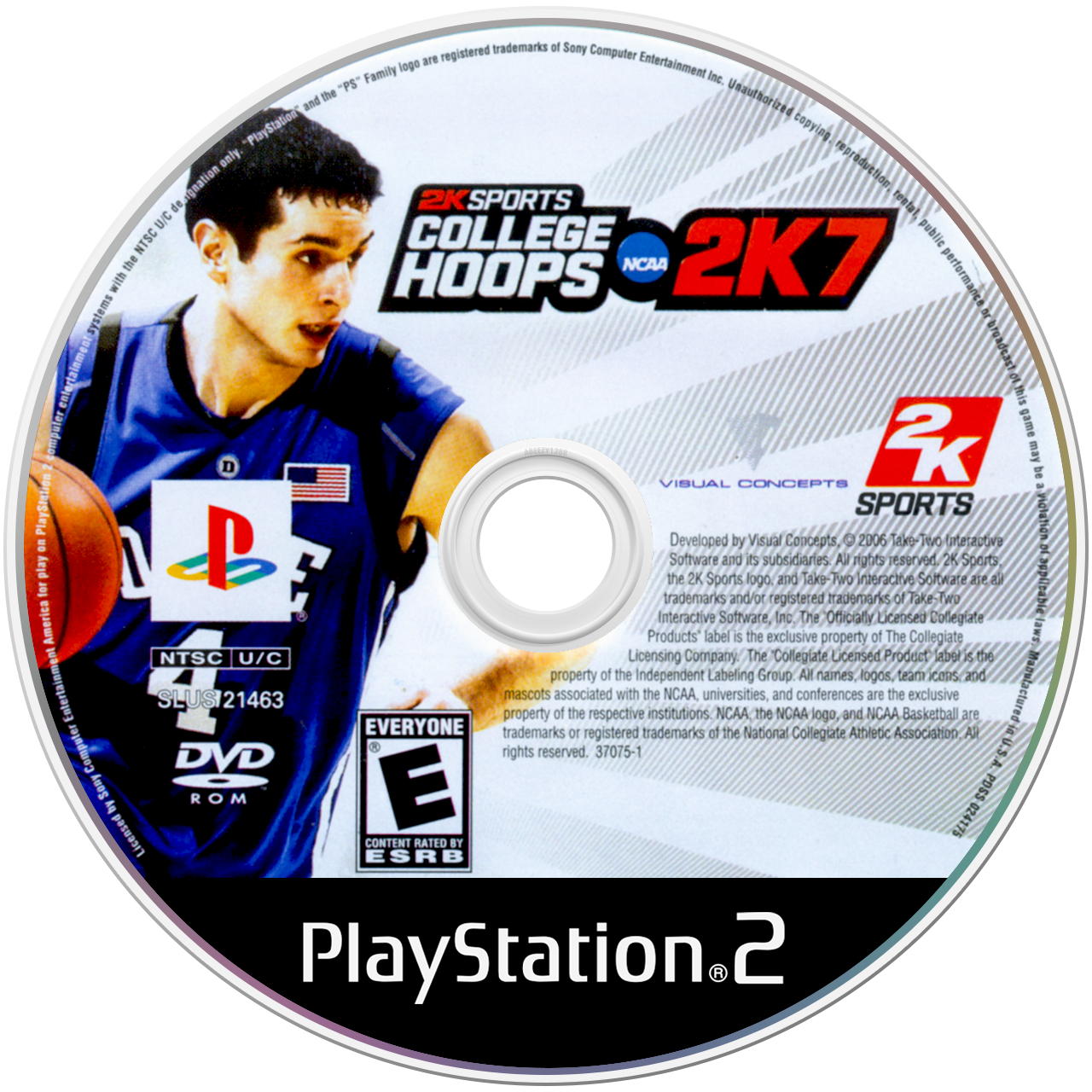 College Hoops 2K7 media 4 for Playstation 2